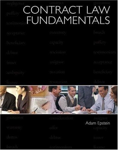 Tapa de Contract Law Fundamentals