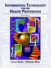 Tapa de Information technology for the health professions