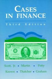 Tapa de Cases in finance
