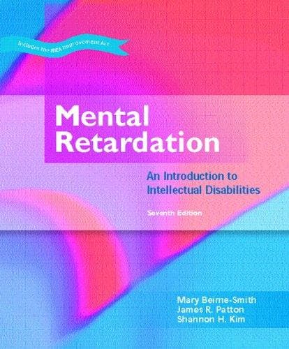 Tapa de Mental Retardation