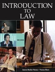 Tapa de Introduction to Law