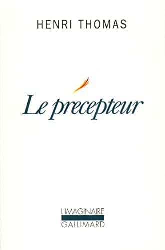 Tapa de Le précepteur