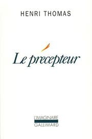 Tapa de Le précepteur