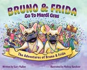 Tapa de The Adventures of Bruno and Frida - The French Bulldogs - Bruno and Frida Go to Mardi Gras