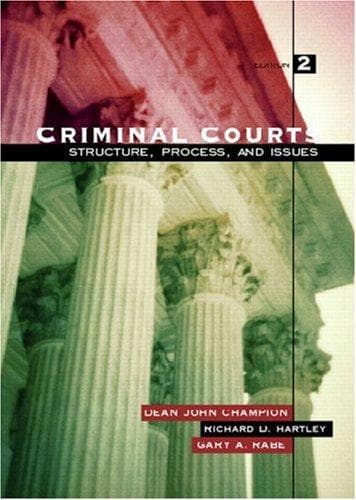Tapa de Criminal Courts