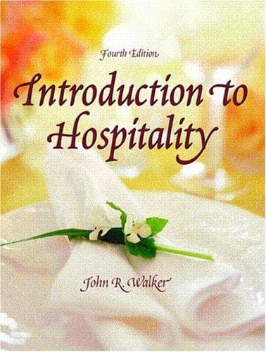 Tapa de Introduction to hospitality