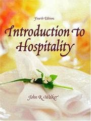 Tapa de Introduction to hospitality