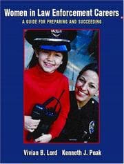 Tapa de Women in law enforcement careers : a guide for preparing and succeeding