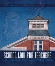 Tapa de School Law for the Teachers