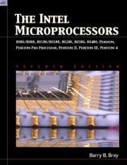 Tapa de INTEL Microprocessors 8086/8088, 80186/80188, 80286, 80386, 80486, Pentium, Prentium ProProcessor, Pentium II, III, 4