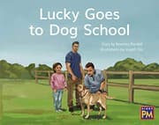 Tapa de Lucky Goes to Dog School