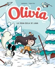 Tapa de Olivia y la gran bola de lana / Olivia and the Great Big Ball of Wool