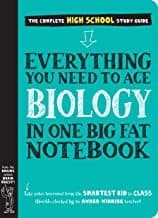 Tapa de Everything You Need to Ace Biology in One Big Fat Notebook