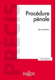 Tapa de Procédure pénale - 25e éd.