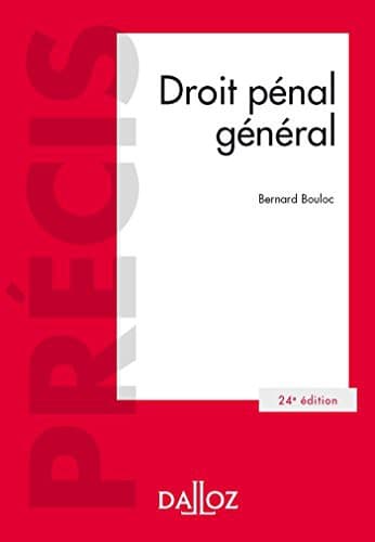 Tapa de Droit pénal général - 24e éd.