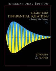 Tapa de Elementary differential equations with boundary value problems