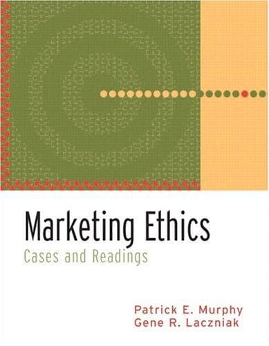 Tapa de Marketing Ethics