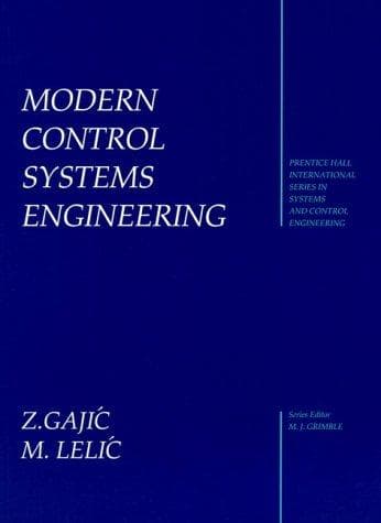 Tapa de Modern control systems engineering