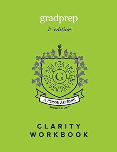 Tapa de GradPrep Clarity Workbook