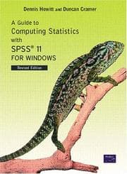 Tapa de A guide to computing statistics with SPSS release 10 for Windows