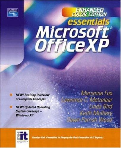 Tapa de Essentials Enhanced Office XP Text
