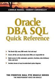 Tapa de Oracle DBA SQL quick reference