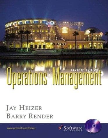 Tapa de Operations Management and Student CD-ROM