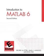 Tapa de Introduction to MATLAB 6