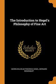 Tapa de The Introduction to Hegel's Philosophy of Fine Art