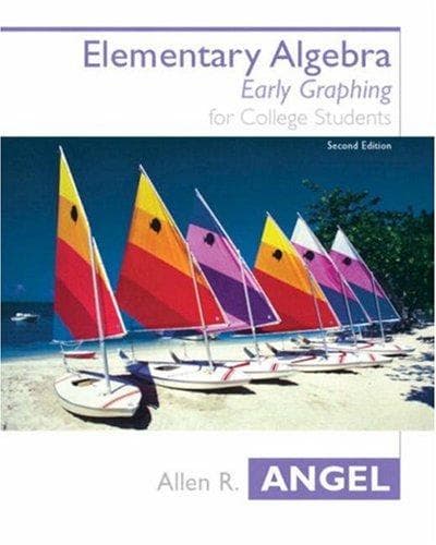 Tapa de Elementary Algebra Early Graphing, Second Edition