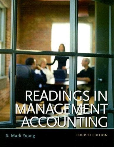 Tapa de Readings in Management Accounting