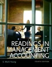 Tapa de Readings in Management Accounting