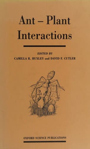 Tapa de Ant-plant interactions