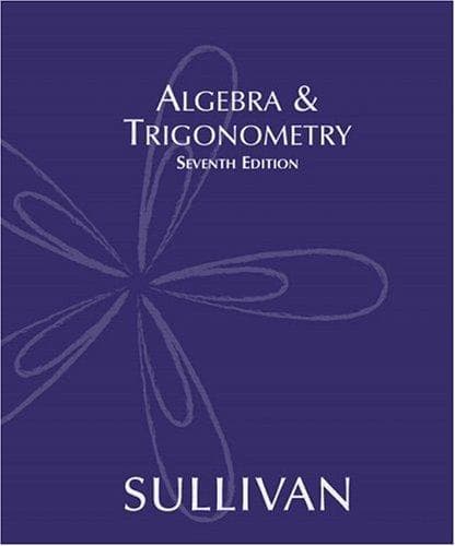 Tapa de Algebra & trigonometry