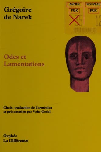 Tapa de Odes et lamentations
