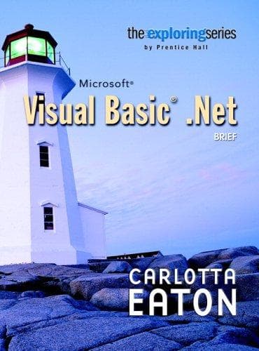 Tapa de Microsoft Visual Basic.NET brief