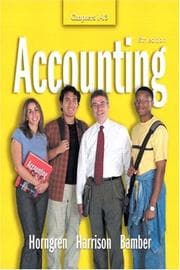 Tapa de Accounting Chapters 1-13