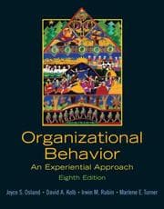 Tapa de Organizational behavior