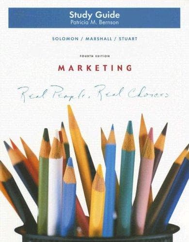 Tapa de Marketing Study Guide
