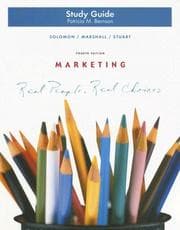 Tapa de Marketing Study Guide