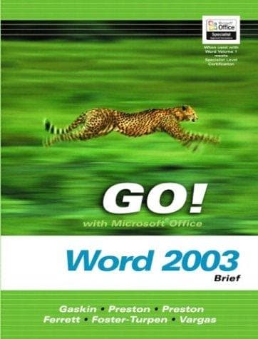 Tapa de Go! with Microsoft Office.