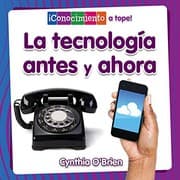 Tapa de La Tecnología Antes Y Ahora