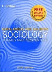 Tapa de Sociology