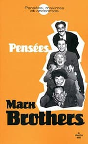Tapa de Les pensées Marx Brothers