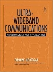 Tapa de Ultra-Wideband Communications
