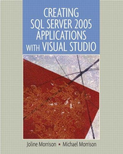 Tapa de Creating SQL Server 2005 Applications with Visual Studio
