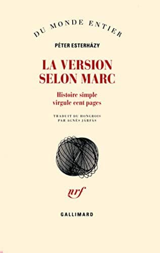 Tapa de La Version selon Marc