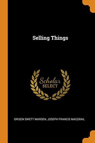 Tapa de Selling Things