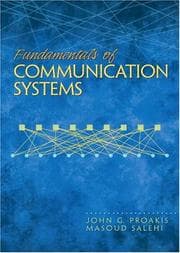 Tapa de Fundamentals of Communication Systems