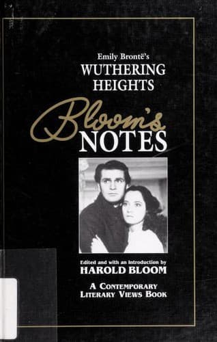 Tapa de Emily Brontë's Wuthering Heights - Bloom's Notes